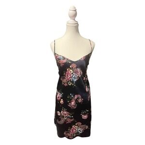 Intimate Moods Vintage Floral Chemise‎ Black 3XL Cami